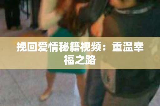 挽回爱情秘籍视频：重温幸福之路