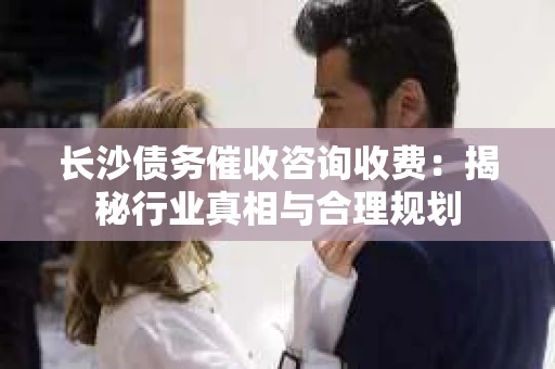长沙债务催收咨询收费：揭秘行业真相与合理规划
