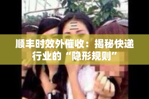 顺丰时效外催收：揭秘快递行业的“隐形规则”