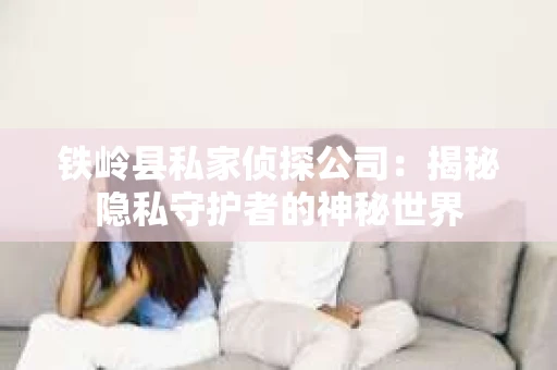 铁岭县私家侦探公司：揭秘隐私守护者的神秘世界