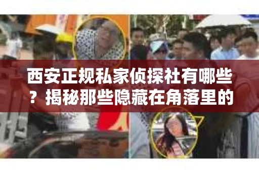 西安正规私家侦探社有哪些？揭秘那些隐藏在角落里的神秘力量